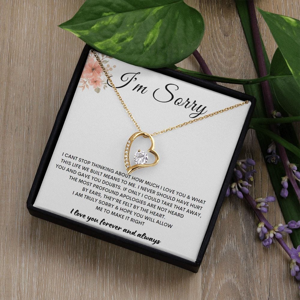 I'm Sorry - Forever Love Necklace