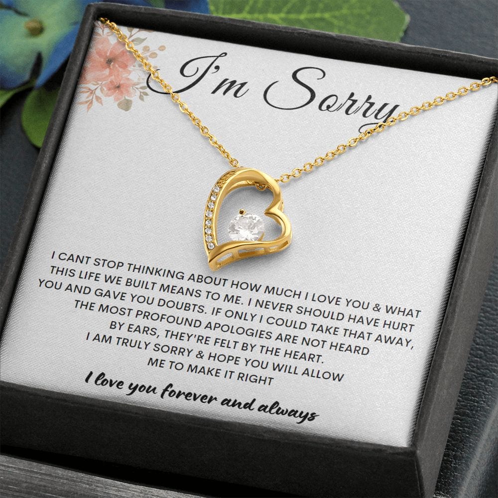 I'm Sorry - Forever Love Necklace