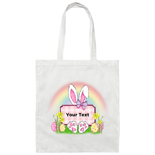 Personalize Easter Tote Bag