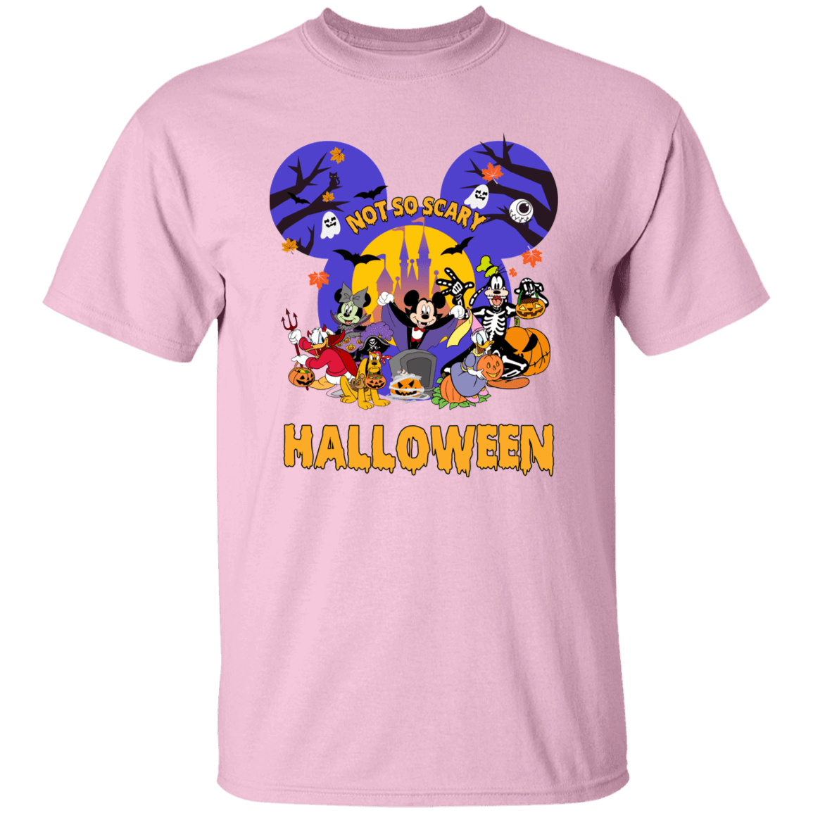 Mickey & Friends Not So Scary T Shirt