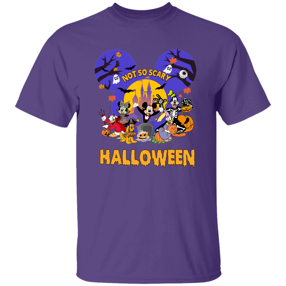 Mickey & Friends Not So Scary T Shirt