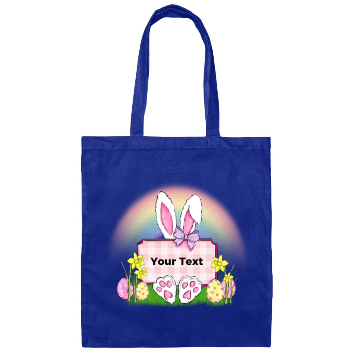 Personalize Easter Tote Bag