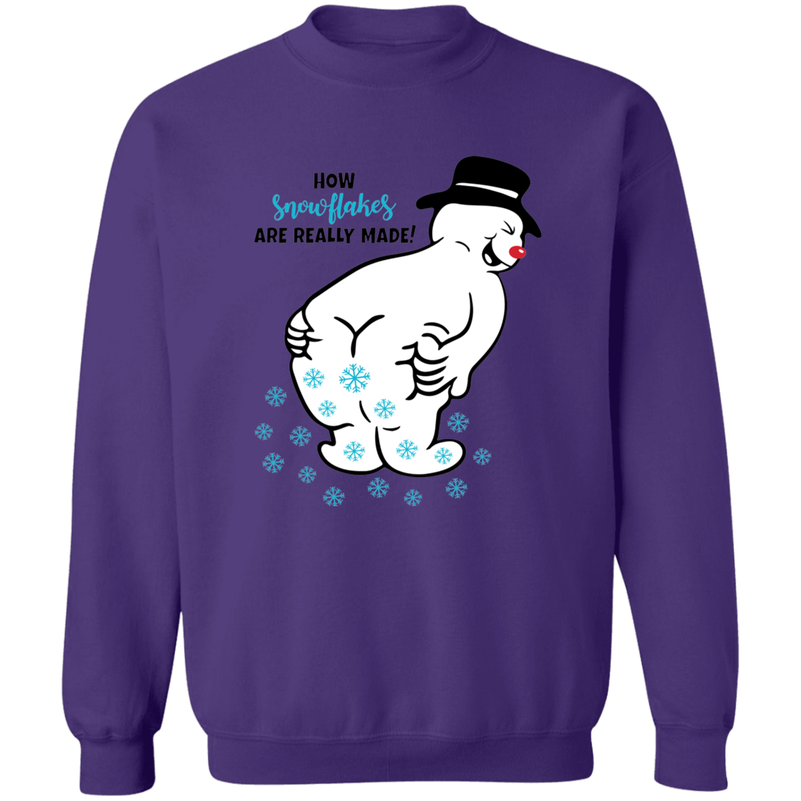 How Snowflakes are Made Sweatshirt
