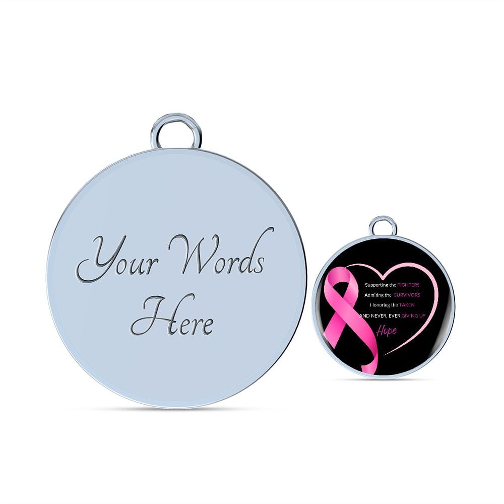 Breast Cancer Awareness Bangle
