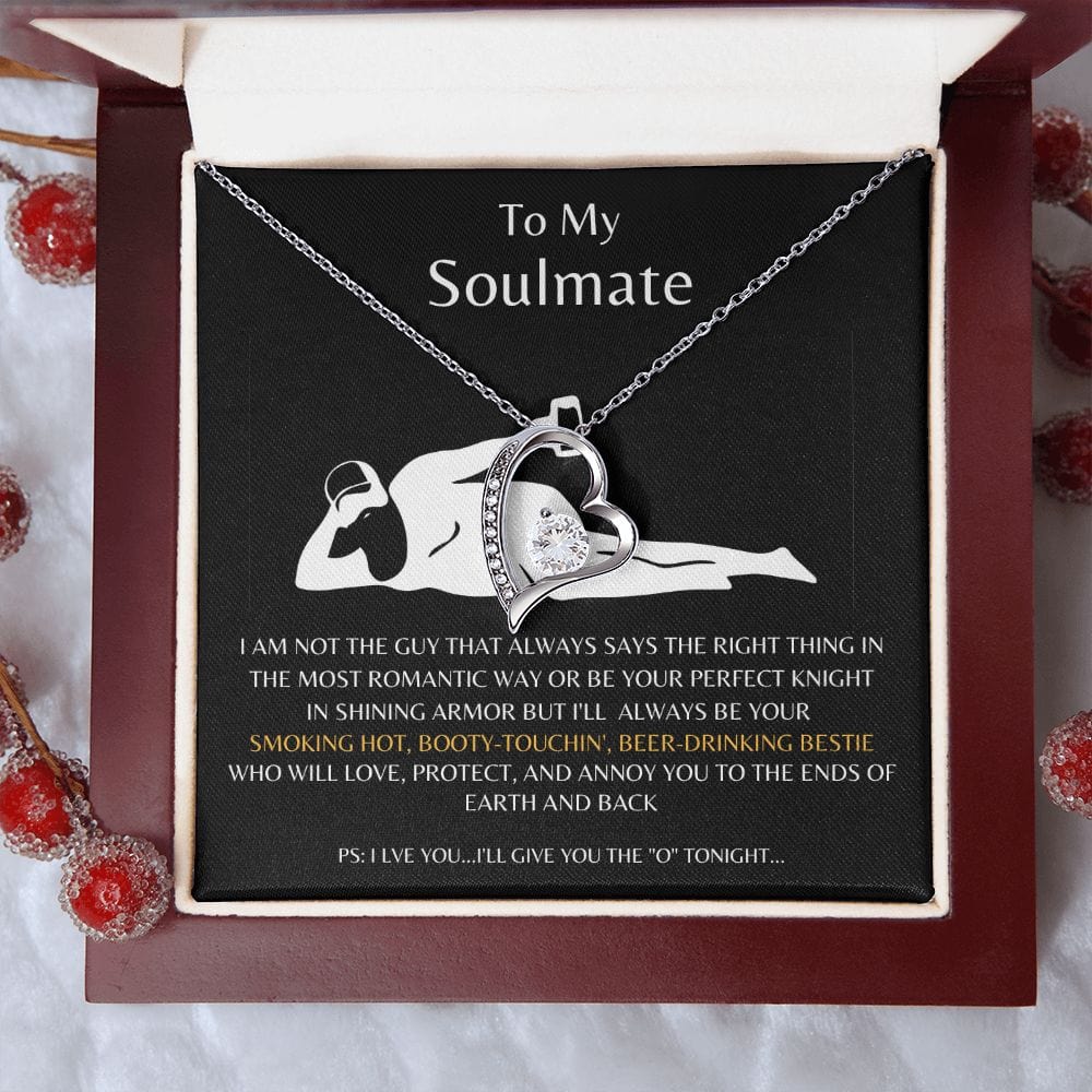 To My Soulmate - Bestie Forever Love Necklace