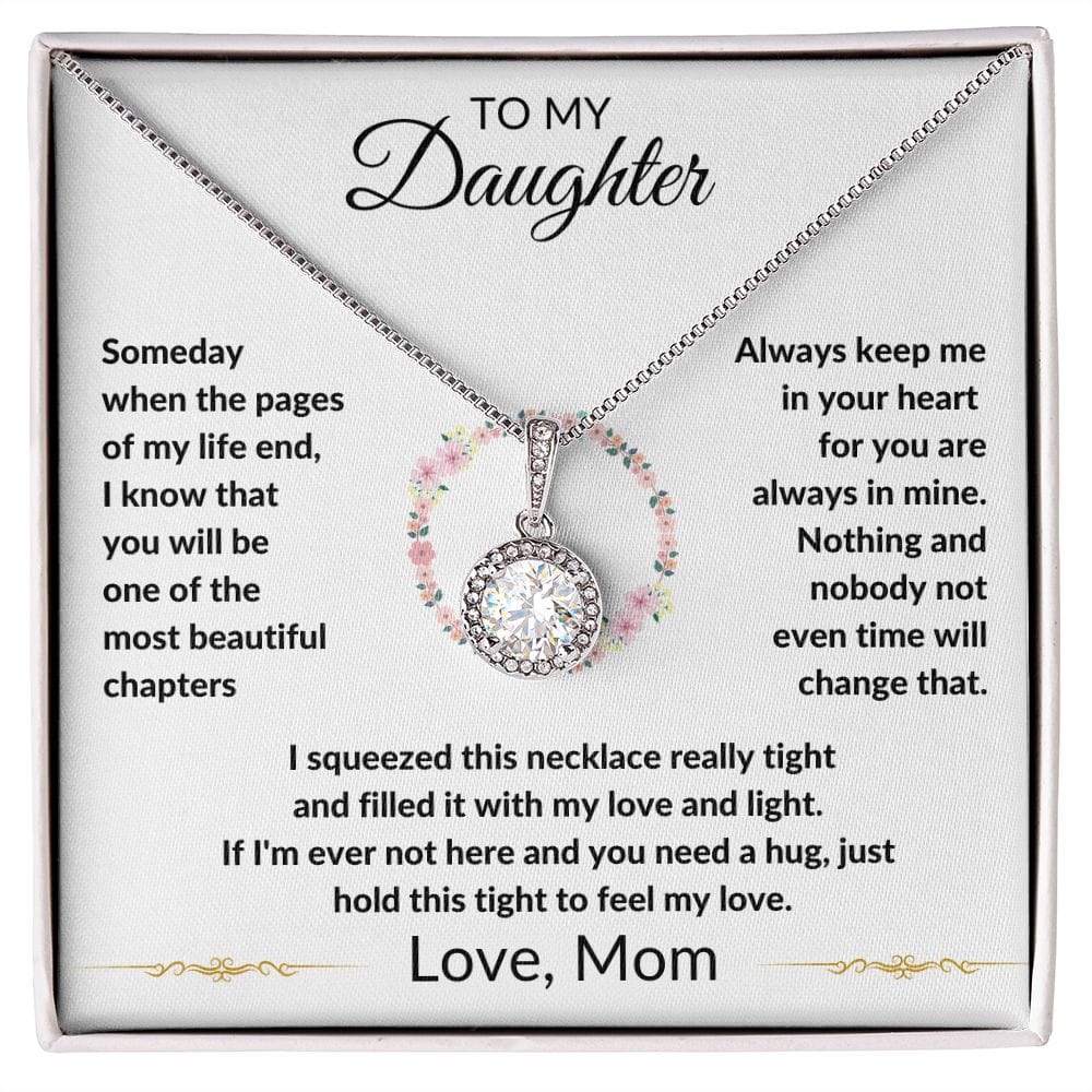 To My Daughter From Mom | Eternal Hope Necklace