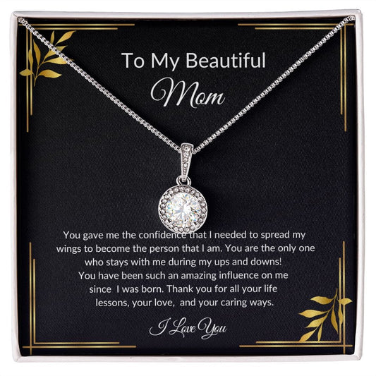 To My Beautiful Mom | Eternal Hope Necklace