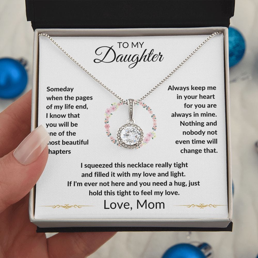 To My Daughter From Mom | Eternal Hope Necklace