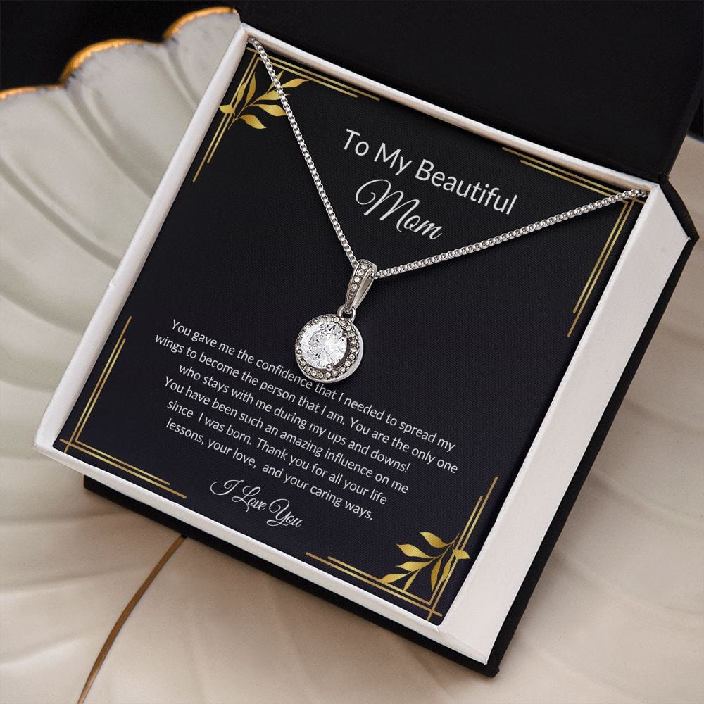 To My Beautiful Mom | Eternal Hope Necklace