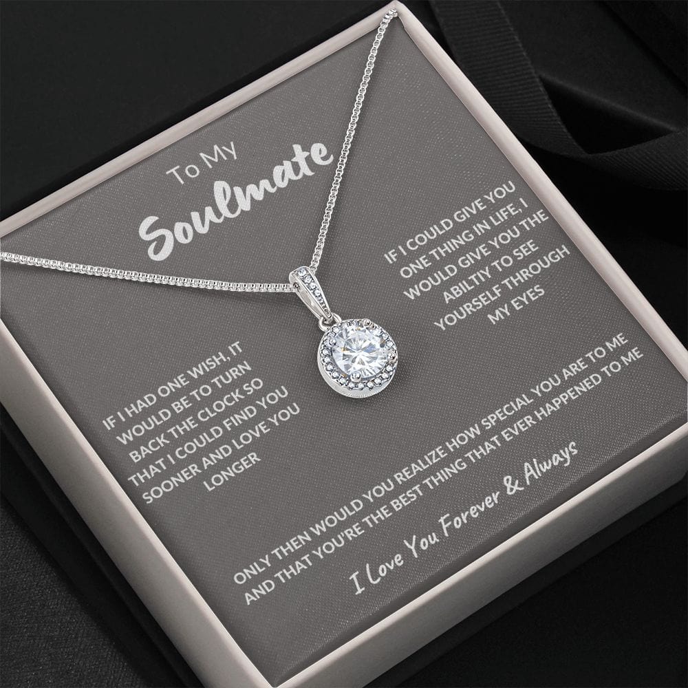 To My Soulmate | Eternal Love Necklace
