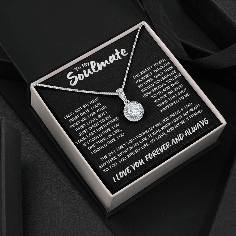 To My Soulmate | I Love You Forever | Eternal Hope Necklace