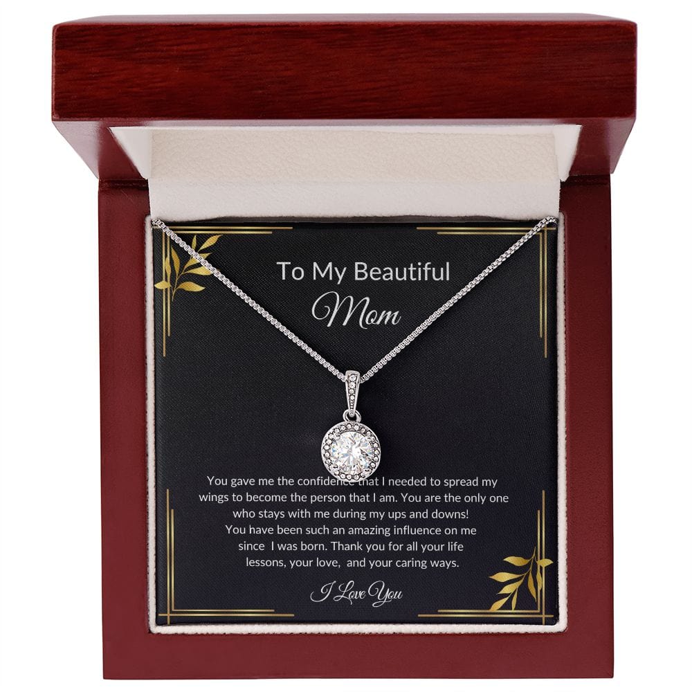 To My Beautiful Mom | Eternal Hope Necklace