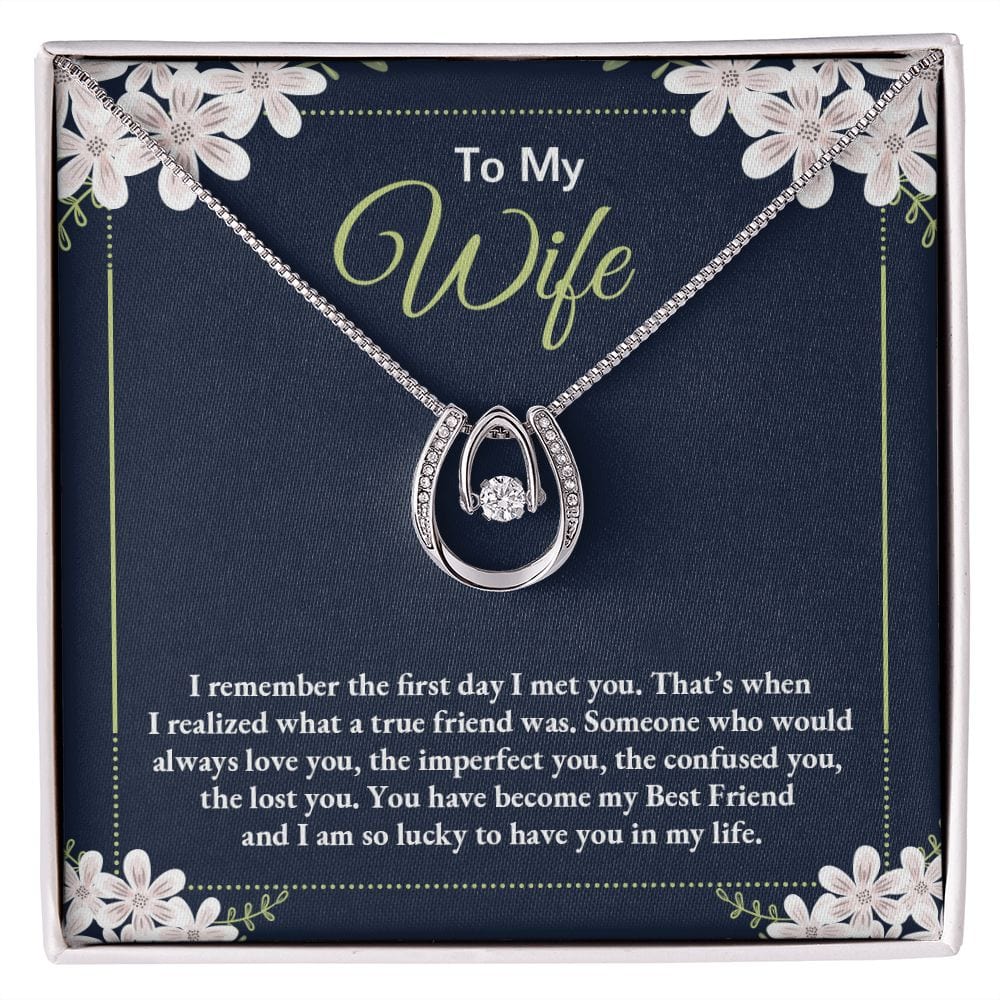 To My Wife | Lucky in Love Necklace