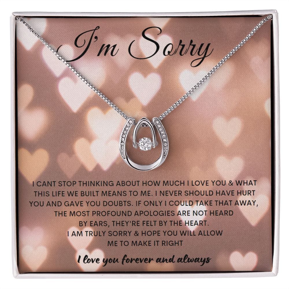 I'm Sorry - Lucky in Love Necklace