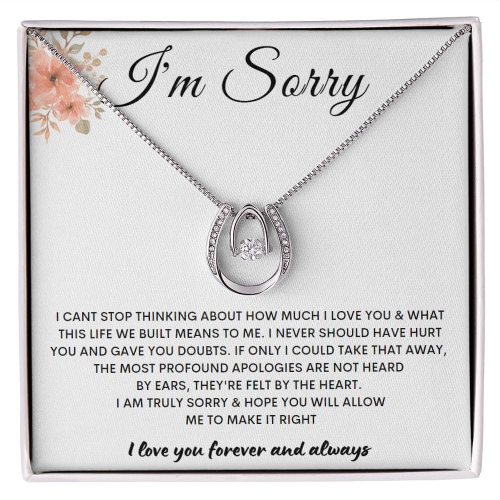 I'm Sorry - Lucky in Love Necklace