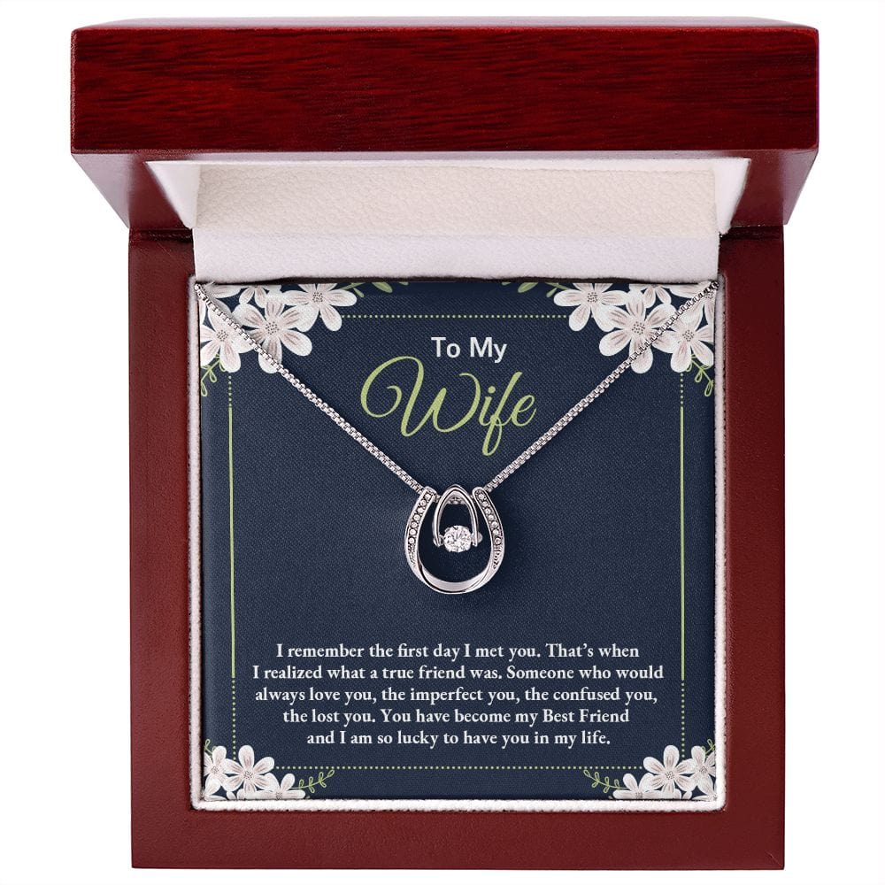 To My Wife | Lucky in Love Necklace