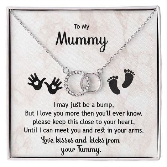 To My Mummy Perfect Pair Necklace