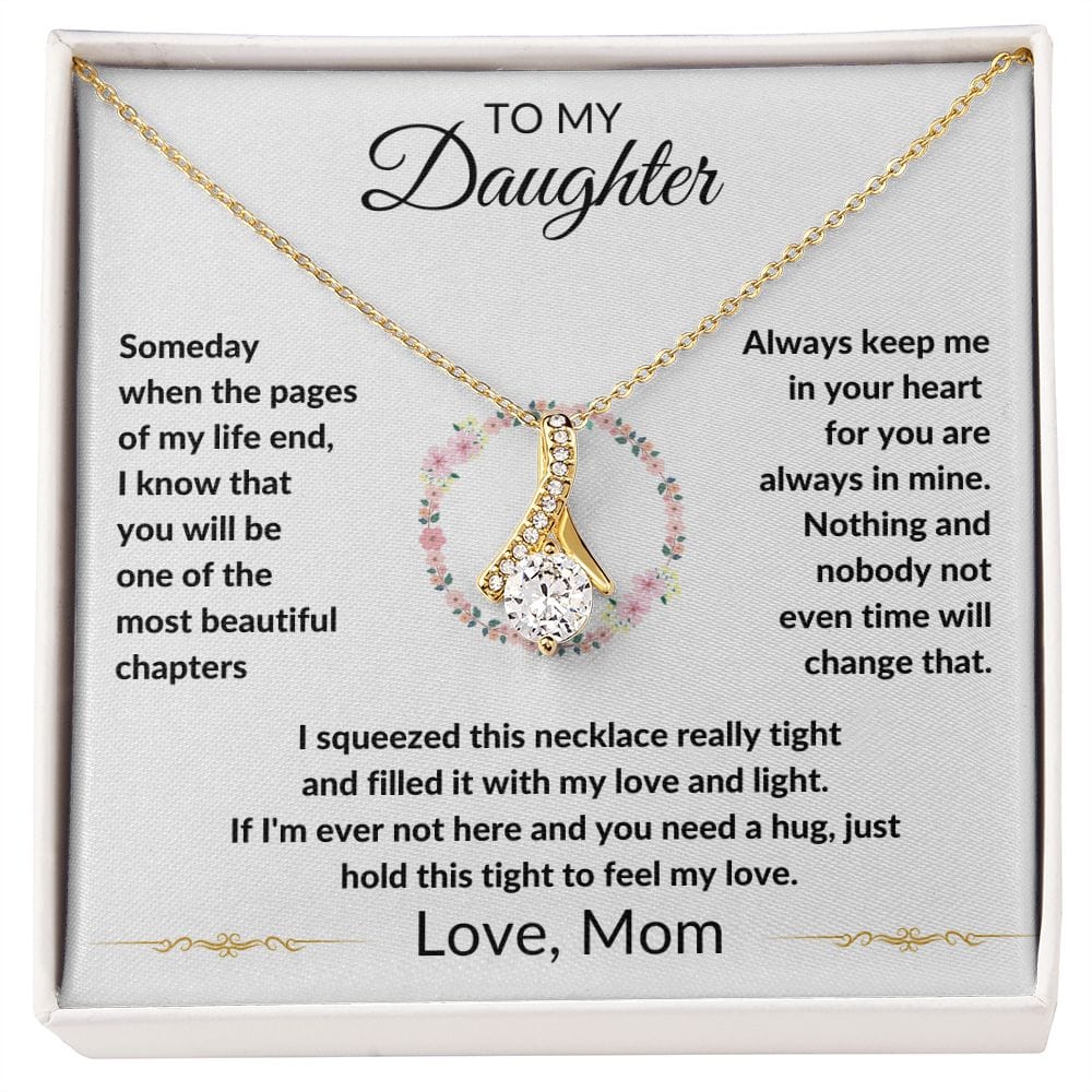 To My Daughter from Mom | Alluring Beauty Necklace