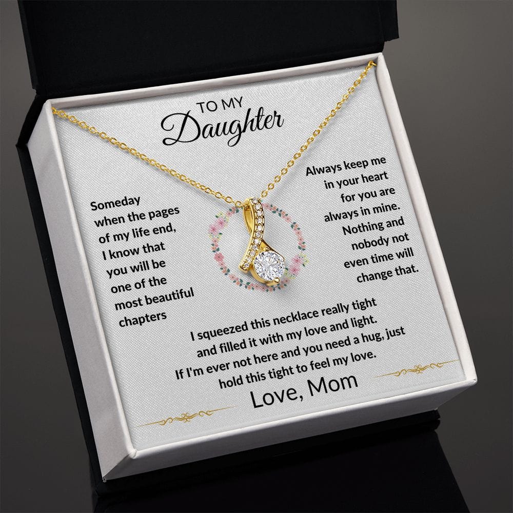 To My Daughter from Mom | Alluring Beauty Necklace