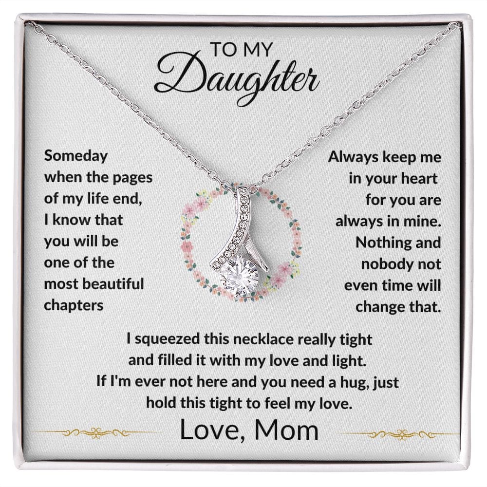 To My Daughter from Mom | Alluring Beauty Necklace