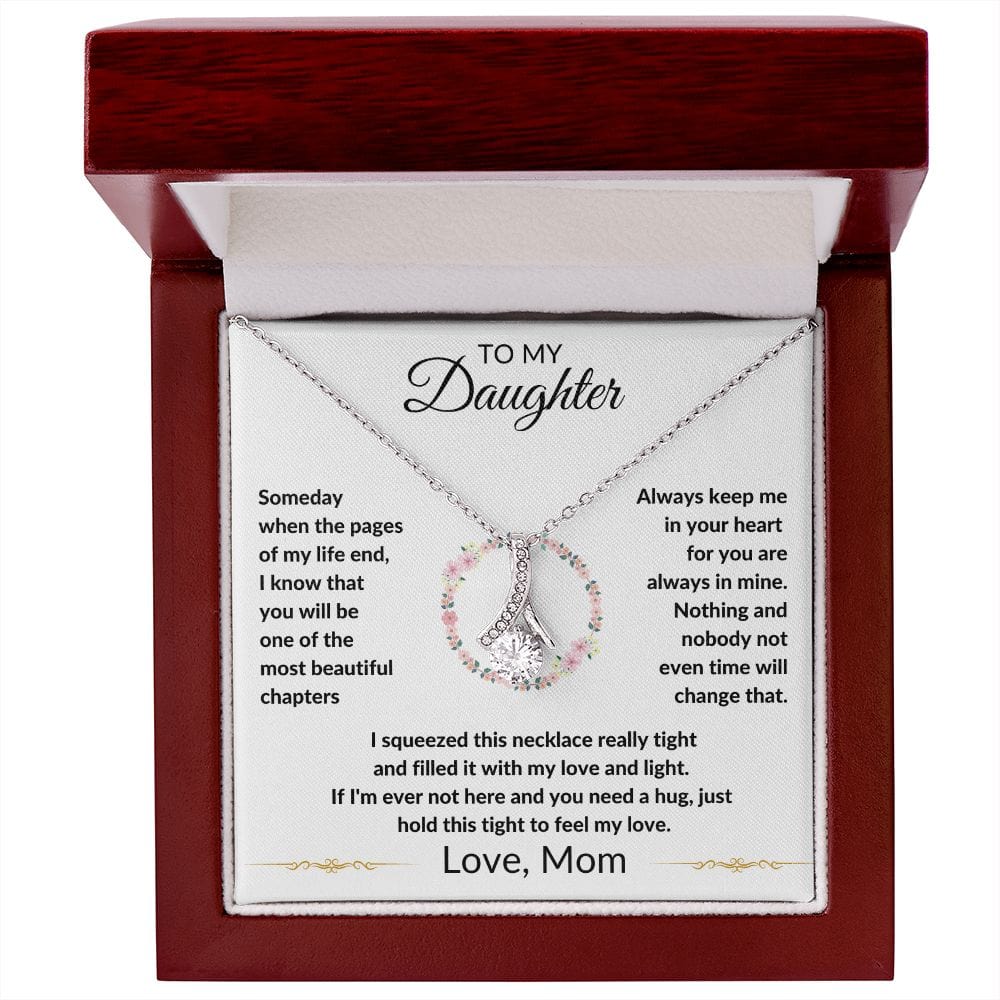 To My Daughter from Mom | Alluring Beauty Necklace