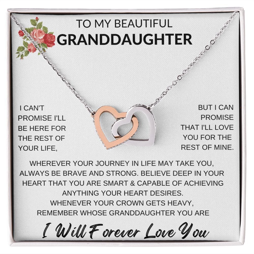 Interlocking Hearts Necklace | Granddaughter