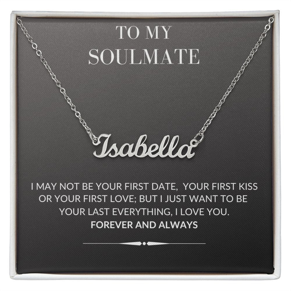 Custom/Personalized Name Necklace - Soulmate