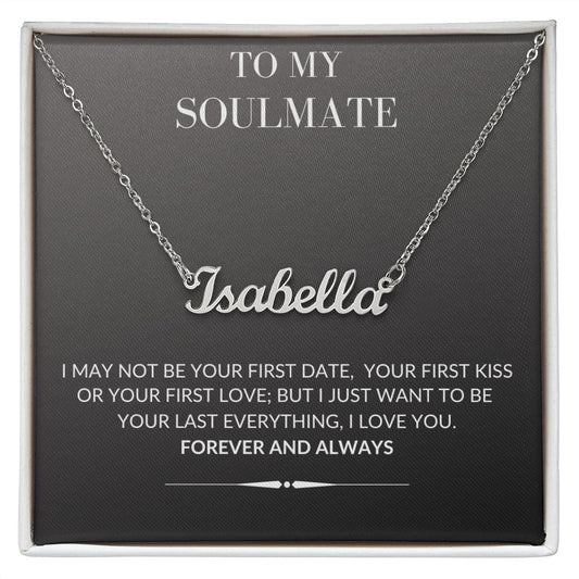 Custom/Personalized Name Necklace - Soulmate