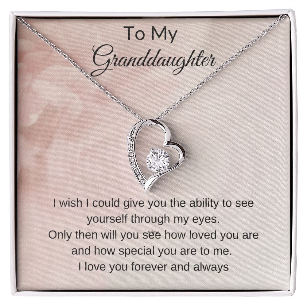 Forever Love Heart | To My Granddaughter