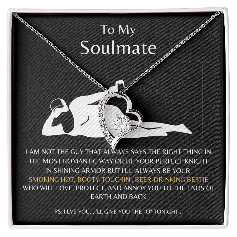 To My Soulmate - Bestie Forever Love Necklace