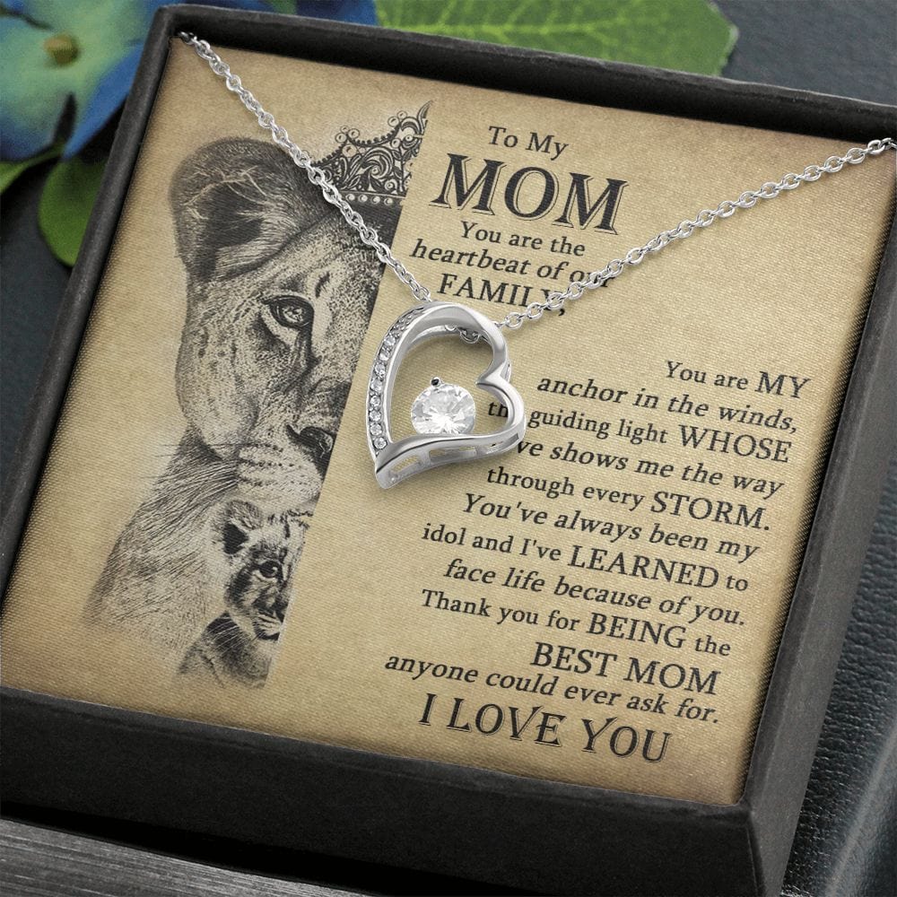 To My Mom Forever Love Necklace