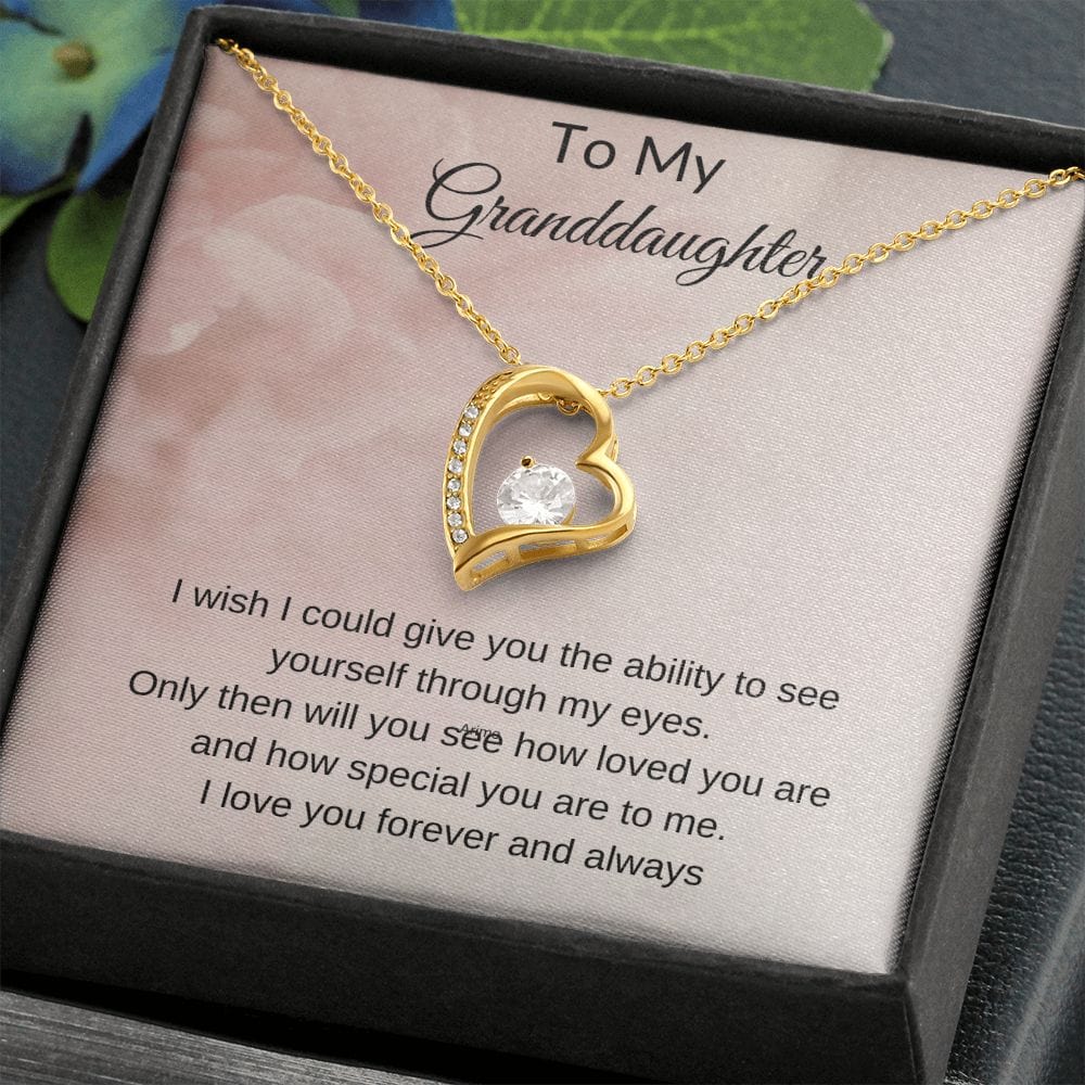 Forever Love Heart | To My Granddaughter