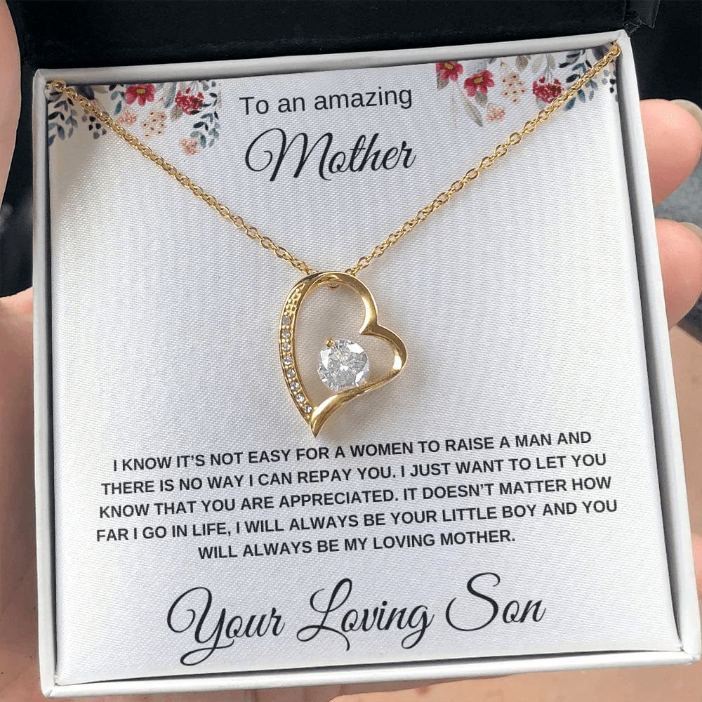 To Amazing Mom | Forever Love Necklace